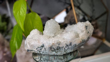 Load image into Gallery viewer, 5" Apophyllite Zeolite Quartz Crystal Cluster

