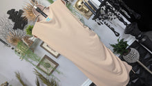 Load image into Gallery viewer, Ocean Vibes Hibiscus Flower Rouched Midi Dress XXXL
