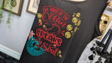 Load image into Gallery viewer, Ocean Drip Black Anchor &amp; Orchid Rouched Dress XXXL
