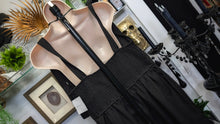 Load image into Gallery viewer, Shein Black Bow Strap Romper Pant Jumpsuit 1XL
