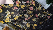 Load image into Gallery viewer, Love &amp; Legend Floral Surplice Rouched Belted Sheer Blouse Top XL-XXL
