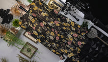 Load image into Gallery viewer, Love &amp; Legend Floral Surplice Rouched Belted Sheer Blouse Top XL-XXL
