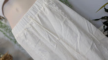Load image into Gallery viewer, White Boho Linen Wide Leg Pants (SM-MD)
