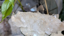 Load image into Gallery viewer, 5" Druzy Clear Quartz Crystal Cluster

