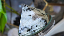 Load image into Gallery viewer, 2" Rainbow Moonstone Flash Crystal Pyramid

