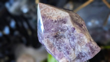 Load image into Gallery viewer, 6" Dream Amethyst Crystal Point on Stand
