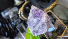 Load image into Gallery viewer, 6" Dream Amethyst Crystal Point on Stand
