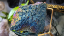 Load image into Gallery viewer, 4" Rainbow Aura Electroplated Amethyst Crystal Cluster
