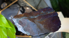 Load image into Gallery viewer, 6" Blue Aura Electroplated Amethyst Crystal Cluster
