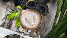 Load image into Gallery viewer, 5" Natural Brazilian Agate Quartz Crystal Slice
