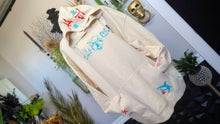 Load image into Gallery viewer, Salt Life Shark Ocean Nautical Glitter Hoodie 2XL NEW
