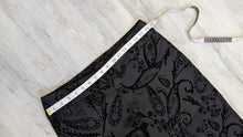 Load image into Gallery viewer, Krazy Larry Velour Embossed Paisley Filigree Pants sz10
