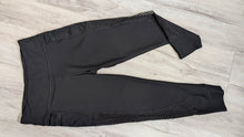 Load image into Gallery viewer, Victoria Secret Sport Black "Total Knockout" Mesh Leggings LG
