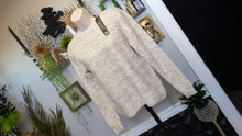 Load image into Gallery viewer, Charlie B Heart Shape Space Dye Knit Sweater XS NWT
