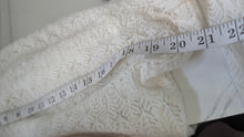 Load image into Gallery viewer, Abercrombie &amp; Fitch Merino Wool Blend Knit Ivory Dress XL

