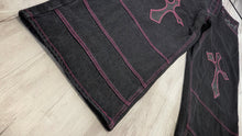 Load image into Gallery viewer, Ninth Hall "Astray Ambition" Black Denim Men's Jeans sz40
