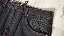 Load image into Gallery viewer, Ninth Hall "Astray Ambition" Black Denim Men's Jeans sz40
