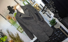 Load image into Gallery viewer, Kiabi Grey Zipper Vintage Trench Coat 42(LG)
