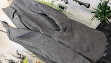 Load image into Gallery viewer, Kiabi Grey Zipper Vintage Trench Coat 42(LG)
