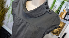 Load image into Gallery viewer, Twik Grey Sleeveless Tunic Mini Dress SM
