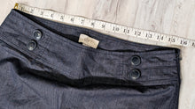 Load image into Gallery viewer, LOFT Sailor Denim Mini Skirt MD-LG
