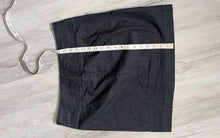 Load image into Gallery viewer, LOFT Sailor Denim Mini Skirt MD-LG
