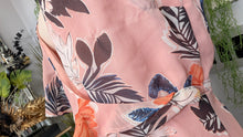 Load image into Gallery viewer, "A New Day" Pink Floral Ruffle Sun Dress SM
