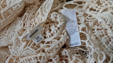 Load image into Gallery viewer, Garage Tan Embroidery Cover Up Dress MD *stained spots*

