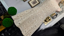 Load image into Gallery viewer, BB Dakota Ivory Lace Embroidery A-Line Dress sz0/XS
