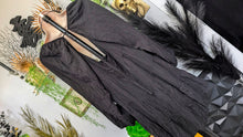 Load image into Gallery viewer, Shinestar Black Boho Dress XL (Belt &amp; Necklace Not Included)
