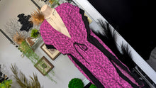 Load image into Gallery viewer, Jessica Simpson Pink Snakeskin Cover Up Dress MD-LG (Adjustable so may fit to XL)
