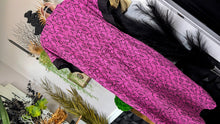 Load image into Gallery viewer, Jessica Simpson Pink Snakeskin Cover Up Dress MD-LG (Adjustable so may fit to XL)
