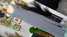 Load image into Gallery viewer, Finn &amp; Clover Nautical Navy Sailor Maxi Dress SM
