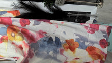 Load image into Gallery viewer, Floral Tie Dye Sheer Cover Up Dress XXL NWT
