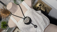 Load image into Gallery viewer, Occo Geode &amp; Amethyst Crystal Necklace Accessory
