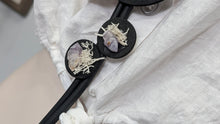 Load image into Gallery viewer, Concave Geode &amp; Amethyst Crystal Necklace Accessory
