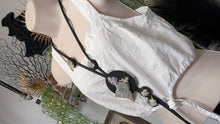 Load image into Gallery viewer, Concave Geode &amp; Amethyst Crystal Necklace Accessory
