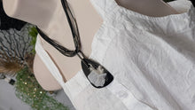 Load image into Gallery viewer, Blue Lace Agate Crystal Necklace
