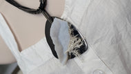 Blue Lace Agate Crystal Necklace