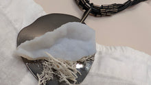 Load image into Gallery viewer, Blue Lace Agate Crystal Necklace

