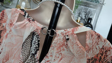 Load image into Gallery viewer, Jennifer Lopez Sheer Blouse SM
