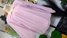 Load image into Gallery viewer, Calvin Klein Lavender Sheer Blouse MD
