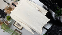 Load image into Gallery viewer, St.John's Bay Ivory Pearl Beaded Top XL
