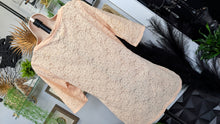 Load image into Gallery viewer, Express Peach Lace Camisole Top LG
