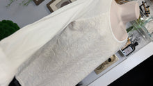 Load image into Gallery viewer, oneA Lace Knit Ivory Long Sleeve Top MD
