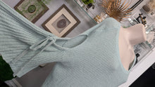 Load image into Gallery viewer, Express Teal Aqua Sweater Blouse Top MD
