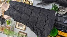 Load image into Gallery viewer, Speechless Black Lace Tunic Tank Top XS
