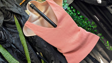 Load image into Gallery viewer, BCBG Pink Beaded Knit Tank Top SM

