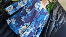 Load image into Gallery viewer, Coldwater Creek Blue Floral Cotton Blazer SM NWT
