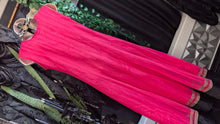 Load image into Gallery viewer, Hot Pink Embroidered Maxi Dress SM-MD (no tags)
